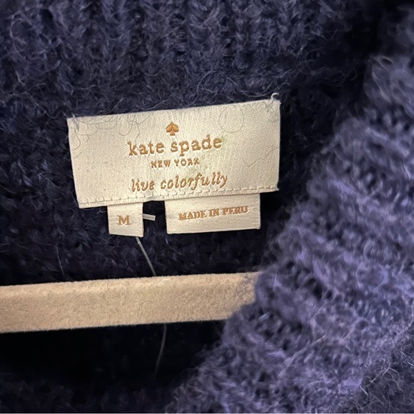 NWT Kate Spade Wild Ones  alpaca wool sweater. Oversized fit - Picture 8 of 10